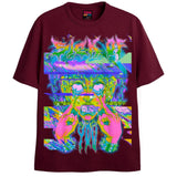 SICK OF YOU T-Shirts DTG Small Red 