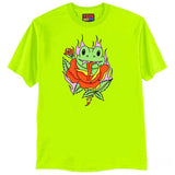 SIMPLE FROG T-Shirts DTG Small Yellow 