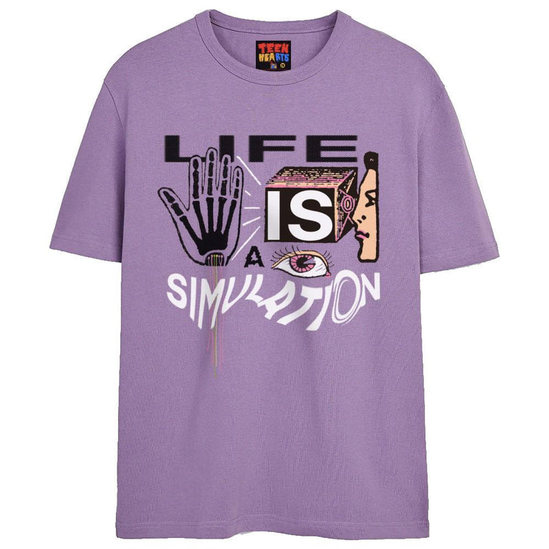 PAY ATTENTION T-Shirts DTG Small LAVENDER 