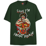 SAVE ME T-Shirts DTG Small Green 