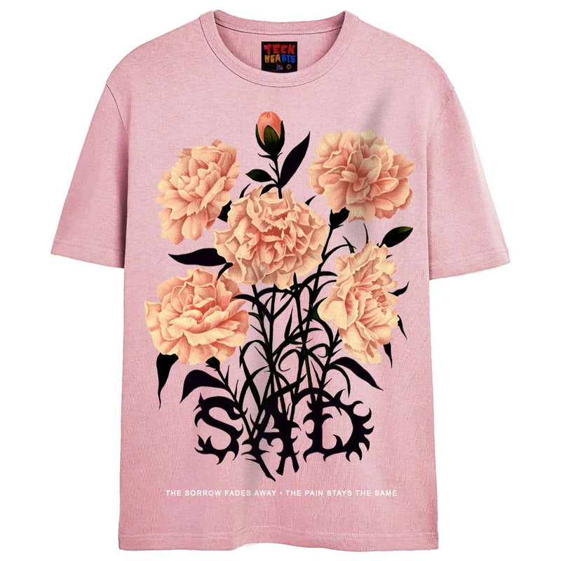 SAD T-Shirts DTG Small PINK 