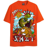 STOMPED OUT T-Shirts DTG Small Orange 