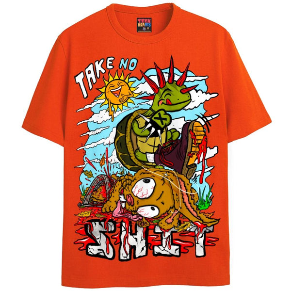 STOMPED OUT T-Shirts DTG Small Orange 