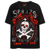 SPIRITS UNITE T-Shirts DTG Small Black 