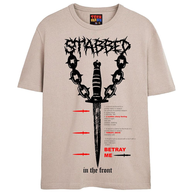 DON'T BETRAY ME T-Shirts DTG Small CREAMTAN 