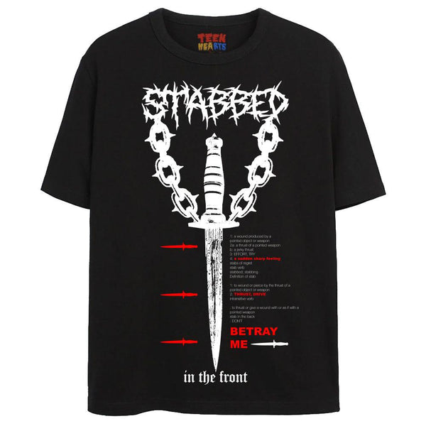DON'T BETRAY ME T-Shirts DTG Small BLACK 