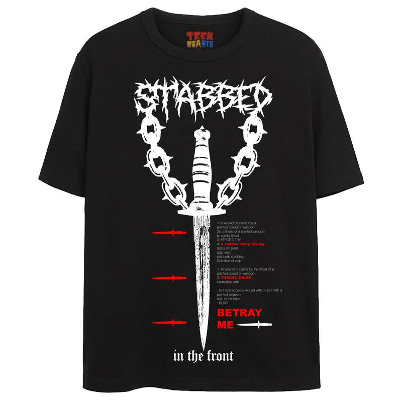DON'T BETRAY ME T-Shirts DTG Small BLACK 