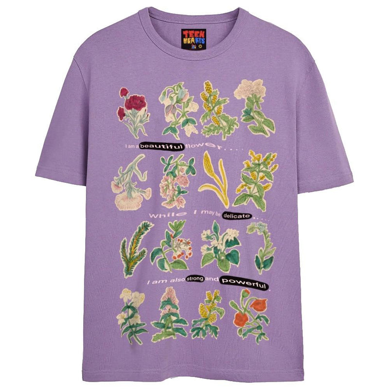 BEAUTIFUL FLOWER T-Shirts DTG Small LAVENDER 