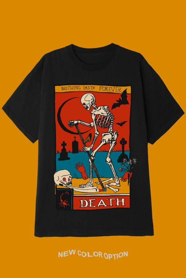 DEATH TAROT CARD T-Shirts DTG 