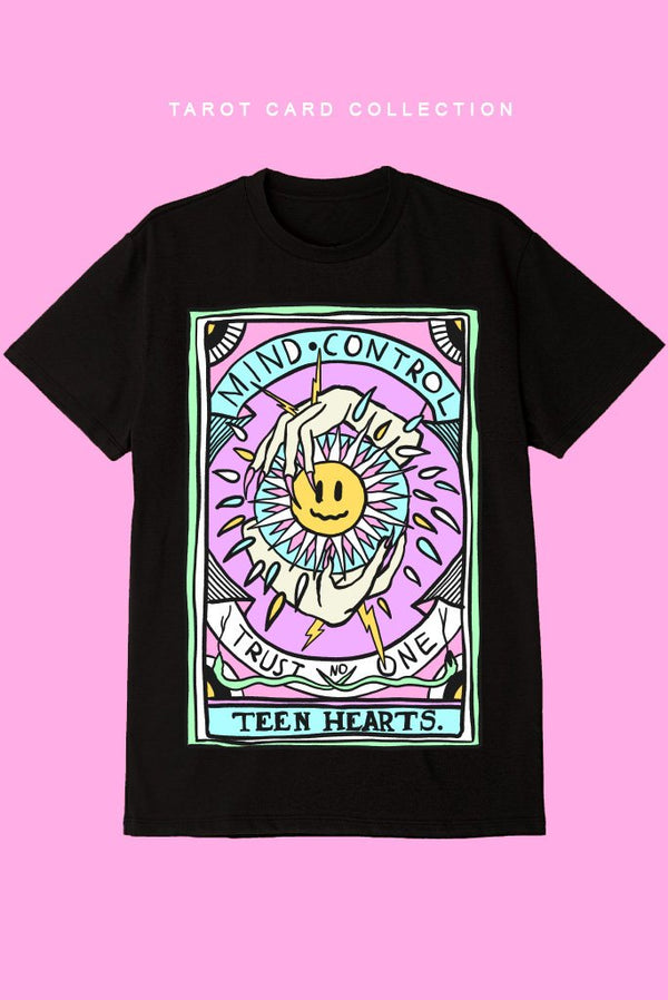 MIND CONTROL - TAROT CARD T-Shirts DTG 