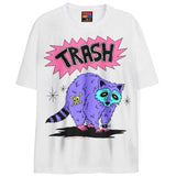 I AM TRASH T-Shirts DTG Small White 