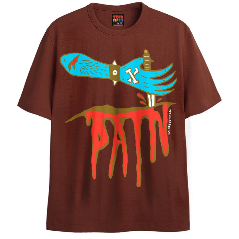 PAIN T-Shirts DTG Small Brown 