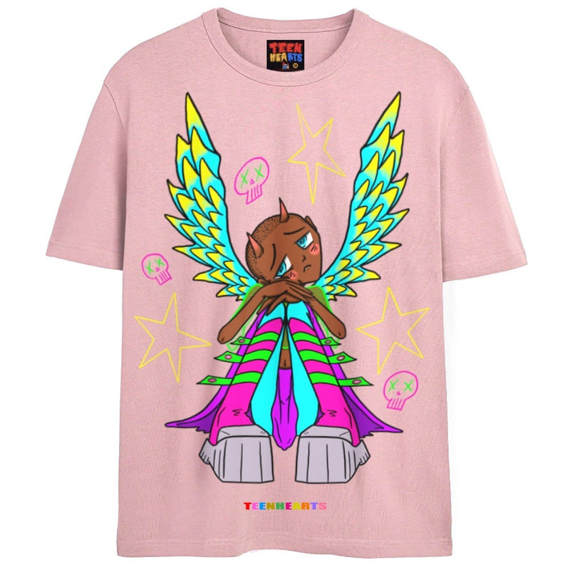 FAIRY PRINCESS T-Shirts DTG Small PINK 