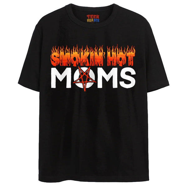 SMOKIN' HOT MOMS T-Shirts DTG Small 