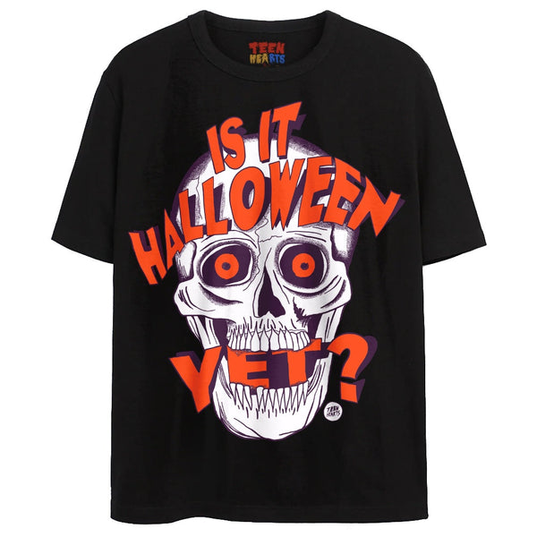 HALLOWEEN YET? T-Shirts DTG Small black 