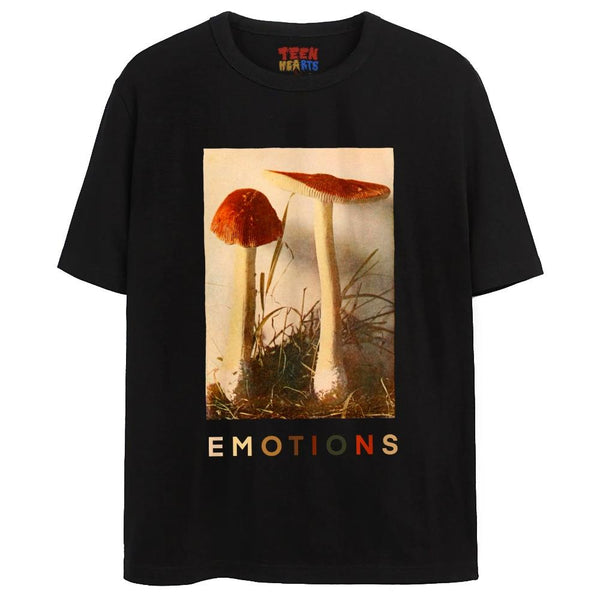 EMOTIONS T-Shirts DTG Small Black 