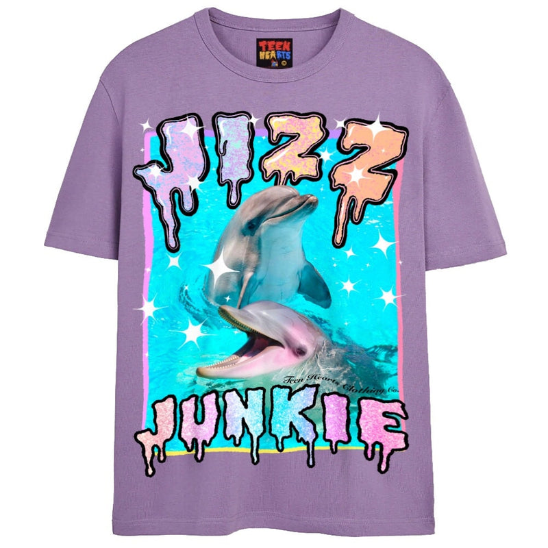 JUNKIE T-Shirts DTG Small Lavender 