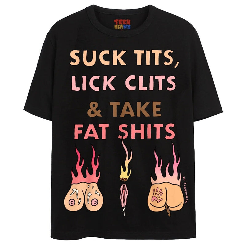TITS/CLITS/SHITS – Teen Hearts Clothing - STAY WEIRD