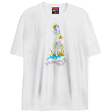 SPARKLE MUSHROOMS T-Shirts DTG Small White 