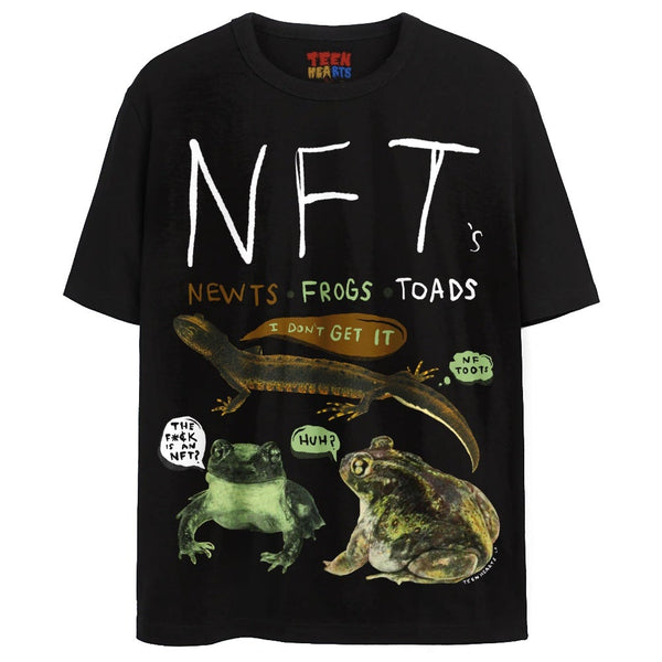 NFTs T-Shirts DTG Small Black 