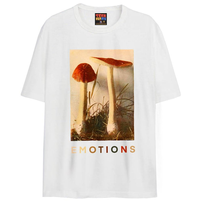 EMOTIONS T-Shirts DTG Small White 