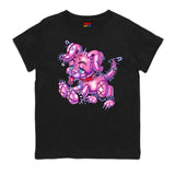 YOUTH - PUNK PUPPY T-Shirts DTG Small Black 