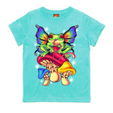 YOUTH - B-FLY T-Shirts DTG Small Teal 