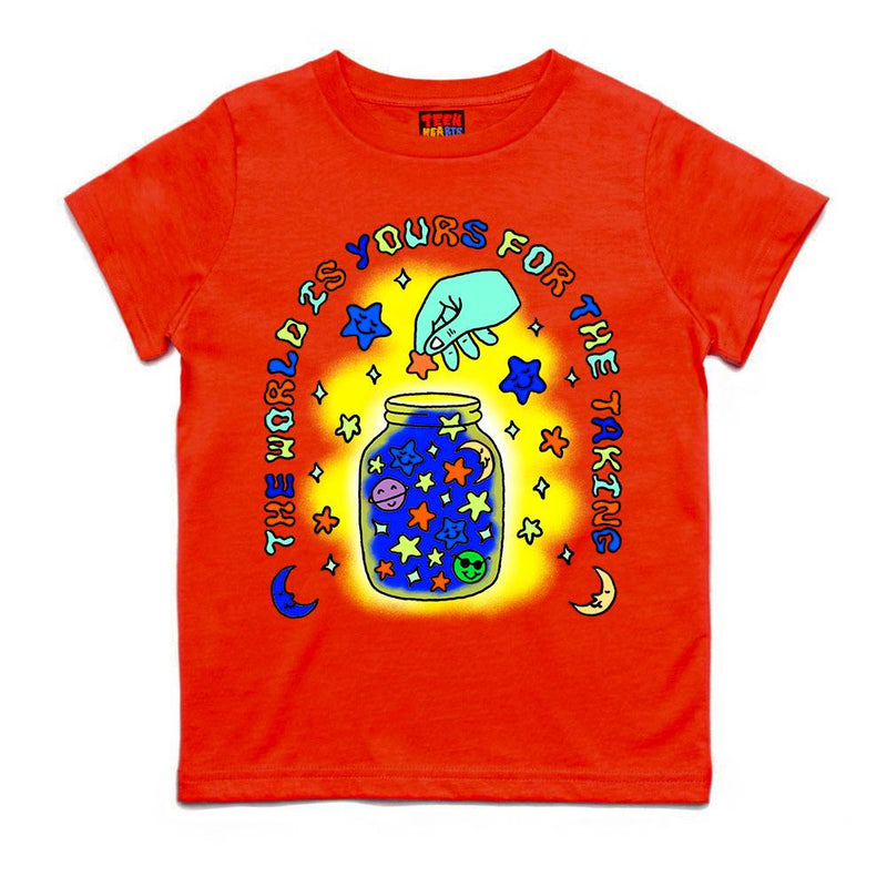 YOUTH - MOONBEAMS T-Shirts DTG Small Red 
