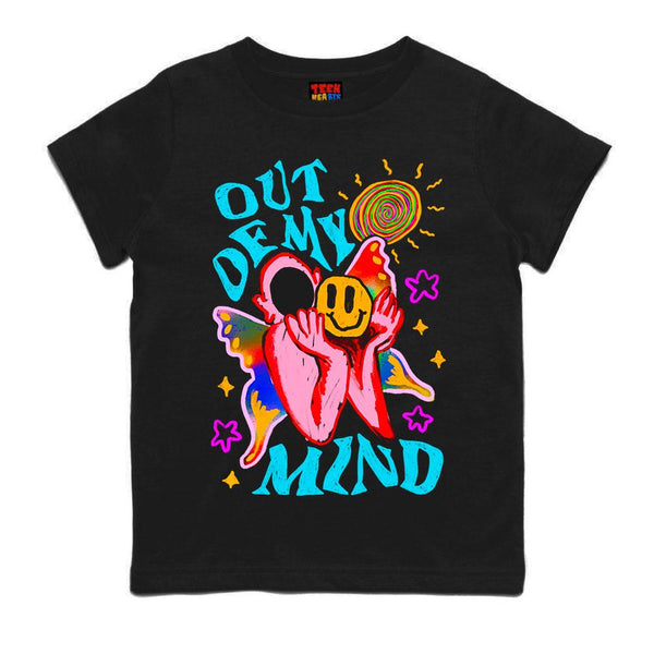 YOUTH - SMILEY T-Shirts DTG Small Black 