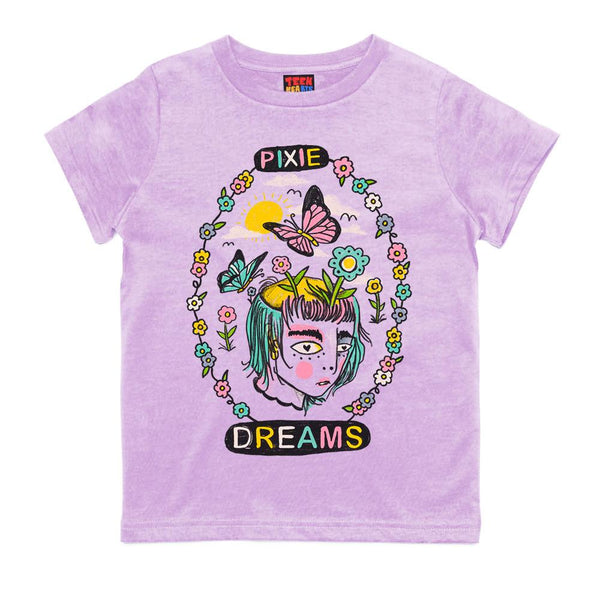 YOUTH - PIXIE T-Shirts DTG Small Lavender 