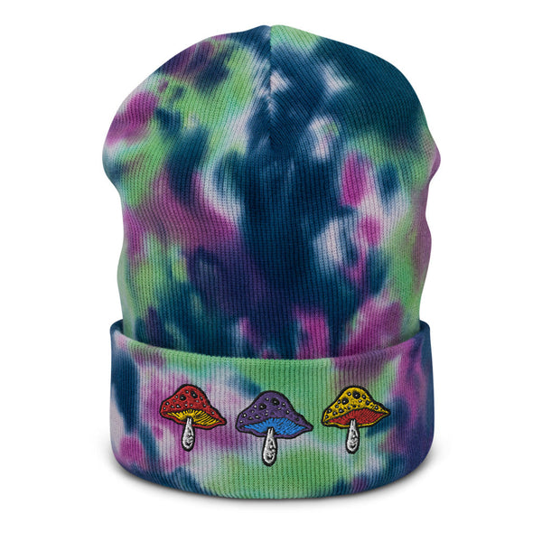 MUSHROOM TIE-DYE Teen Hearts Clothing - STAY WEIRD Purple Passion 