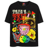 TAKE A TRIP T-Shirts DTG Small Black 