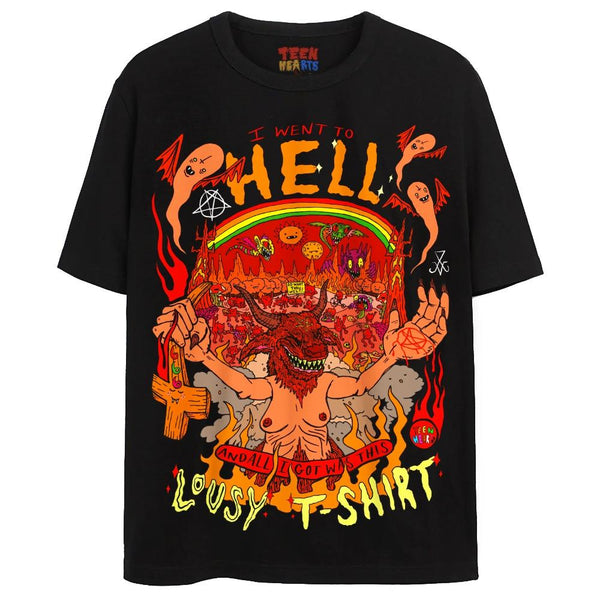 HELL T-Shirts DTG Small Black 