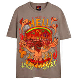 HELL T-Shirts DTG Small Tan 
