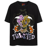 TWISTED T-Shirts DTG Small Black 