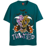 TWISTED T-Shirts DTG Small Blue 