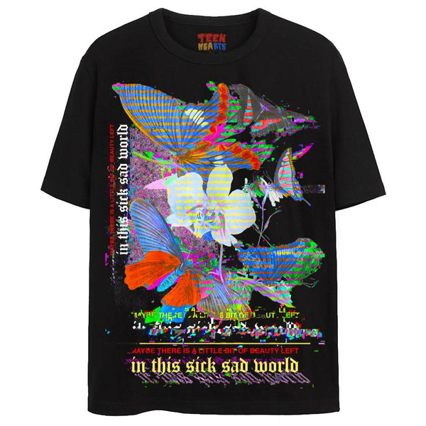 UNCERTAIN TIMES T-Shirts DTG Small Black 