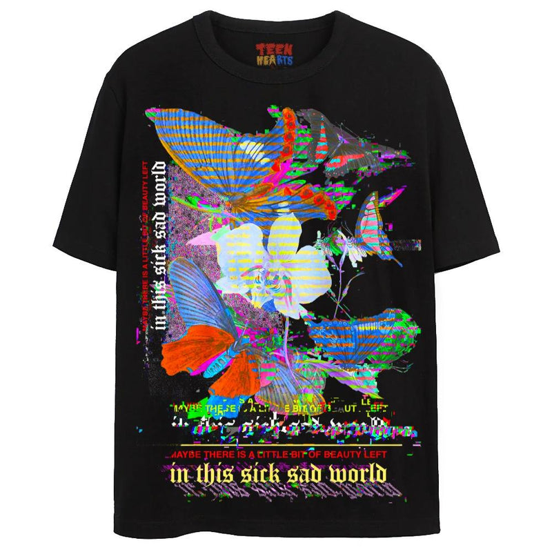 UNCERTAIN TIMES T-Shirts DTG Small Black 
