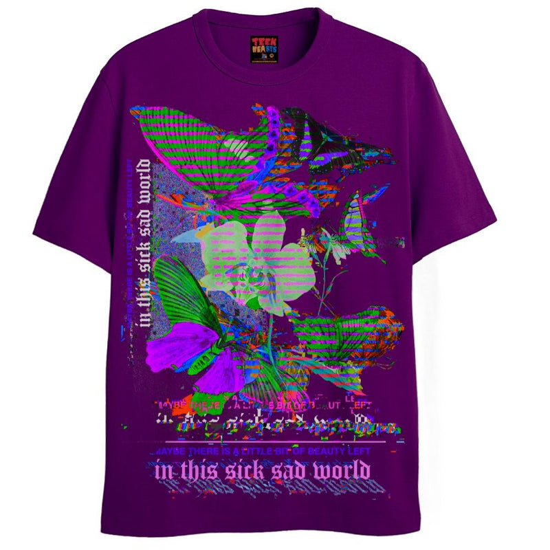 UNCERTAIN TIMES T-Shirts DTG Small Purple 