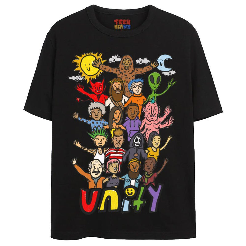 UNITY T-Shirts DTG Small BLACK 