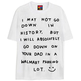 DOWN IN HISTORY T-Shirts DTG Small White 