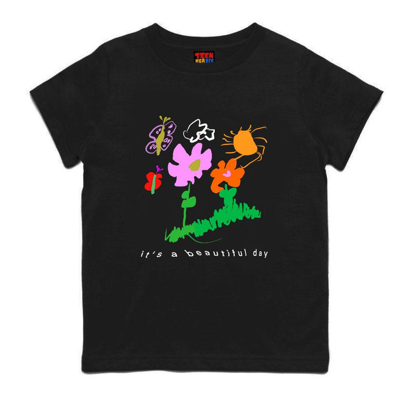 beautiful day T-Shirts DTG Small Black 